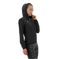 Kavos Hoody Dame BLK XL Softshell hettejakke til dame