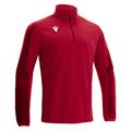 Arno 1/4 Zip Top RED 3XL Teknisk treningsgenser - Unisex