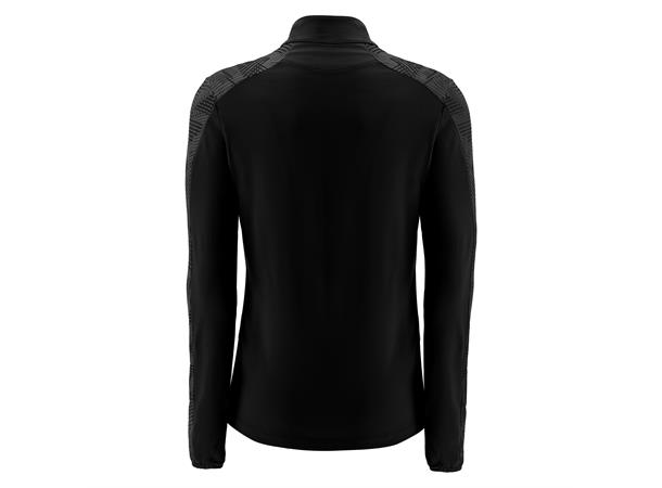 Dora Womens 1/4 Zip Top  BLK XL Teknisk treningsgenser til dame 