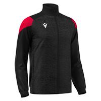 Prometheus Full Zip Top BLK/RED 5XL Teknisk reisejakke - Unisex