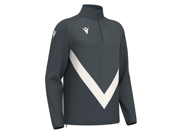 Anduin Training 1/4 Zip Top ANT/WHT 3XS Teknisk treningsgenser - Unisex 