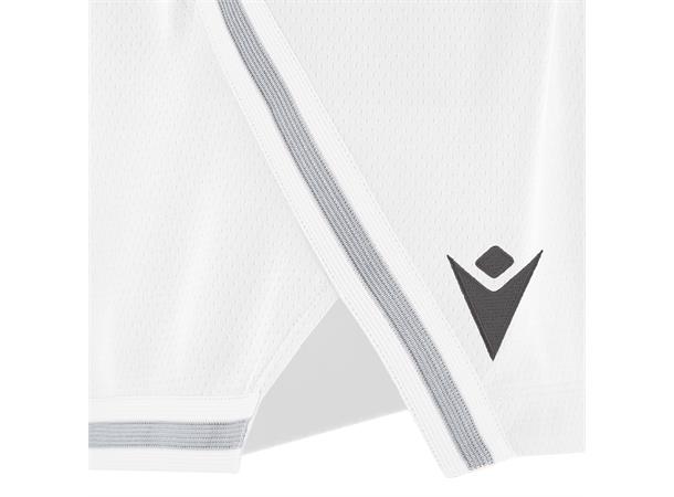 Kansas Basket Eco Shorts WHT 3XL Teknisk basketshorts - Unisex 