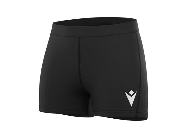 Flower Shorts BLK XS Løpe Shorts - Dame 