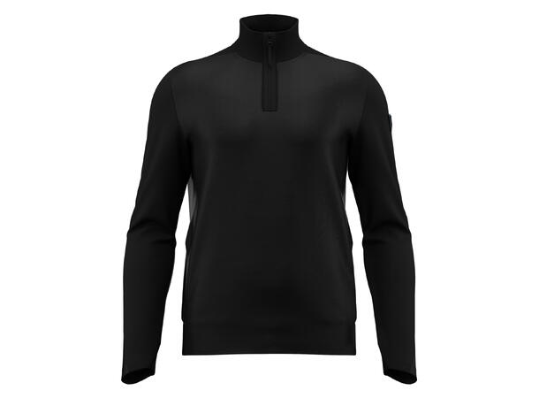 Lunaris 1/4 Zip Sweatshirt BLK XL En allsidig genser 