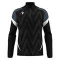 Starfall 1/4 zip BLK/WHT S Treningstopp - Unisex